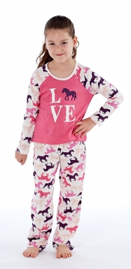  LOVE Horse Print Pyjamas (RRP ÃÂ£14.99)